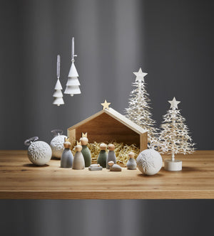 SANTA Weihnachtsglocke Anhänger