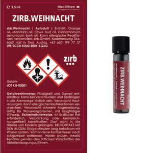 zirb.Weihnacht | Nachfüllung für zirb.Car