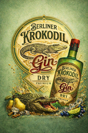 Berliner Krokodil Gin 500 ml