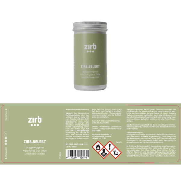 zirb.Belebt