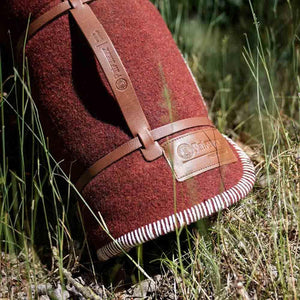 Wolldecke aus Schafschurwolle