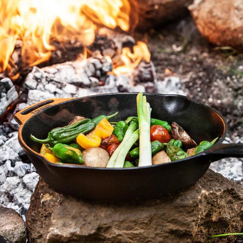 Feuerpfanne mit Stiel 25 cm