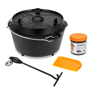 Feuertopf Set ft9 Einsteiger - Dutch Oven Set 9 Liter