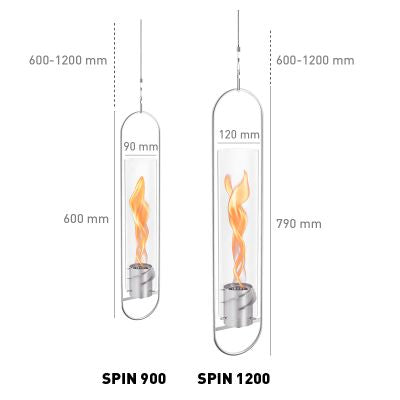 SPIN 900 | 1200 Hängefeuer