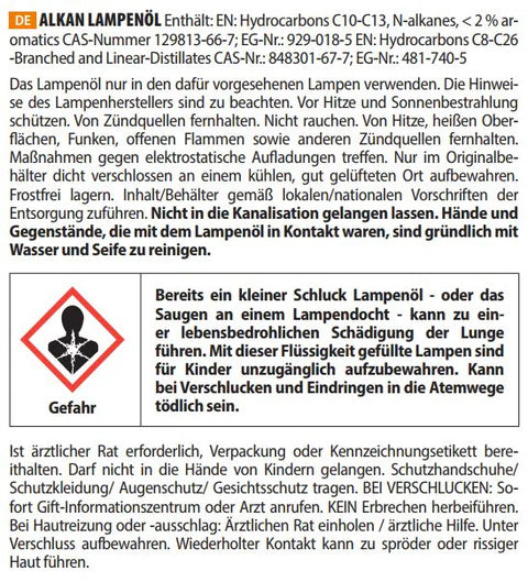 Alkan 1-Liter-Flasche