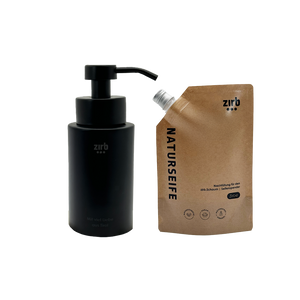 zirb.Seifenspender Set | inkl. 1x zirb.Naturseife