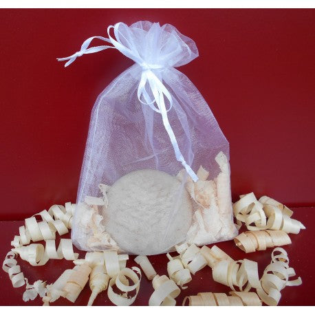 Schafmilchseife mit Zirbenduft (rund)
